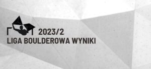 Wyniki ligi bulderowej 2023/2 Szczecin